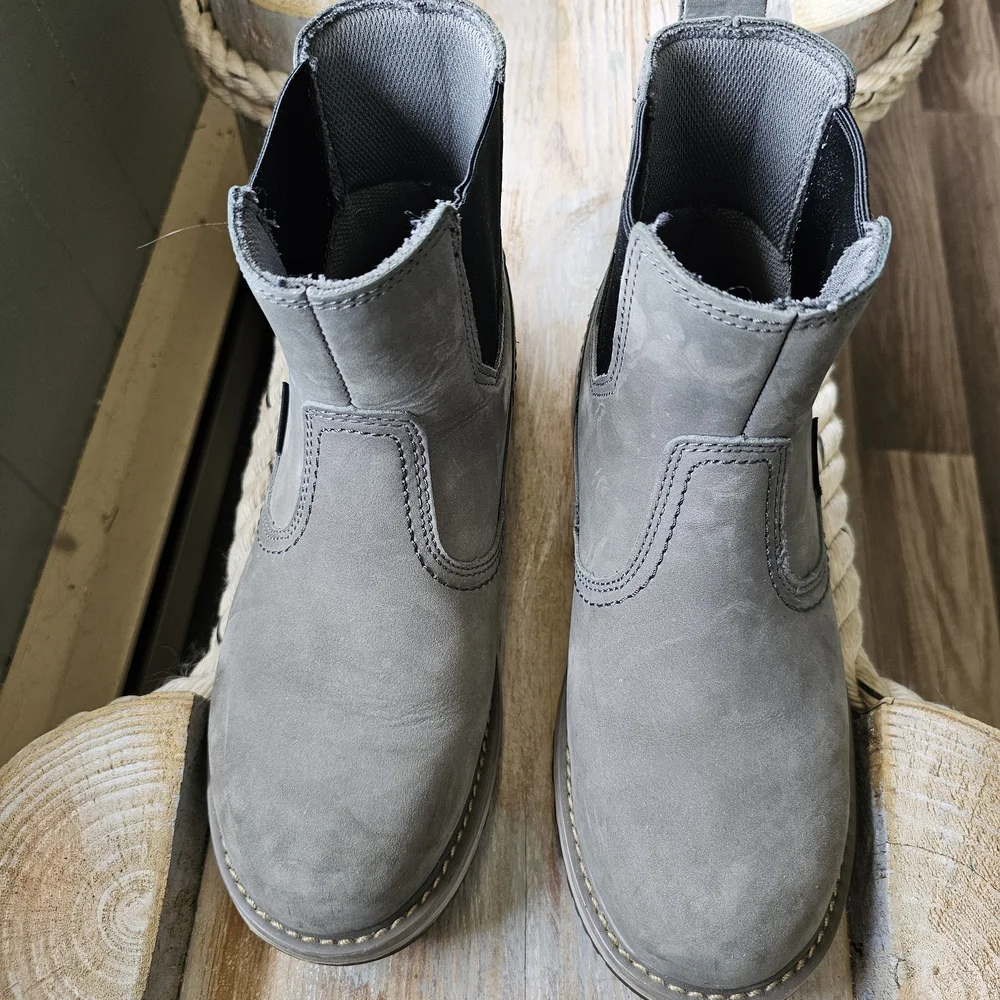 Ridgecut Homesteader Waterproof Gray Boots for Women - Picture 3 of 11